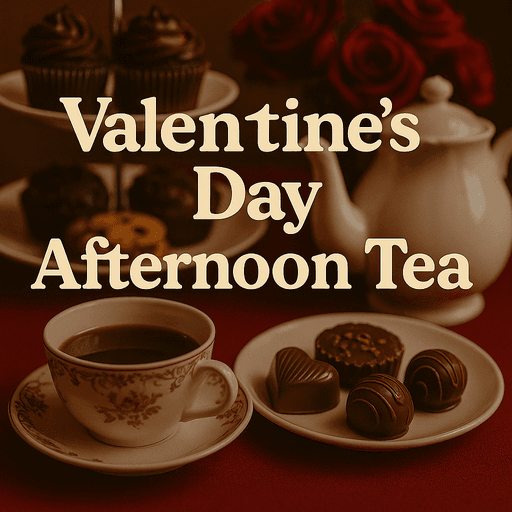 Valentine's Day Afternoon Tea - Romantic tea service