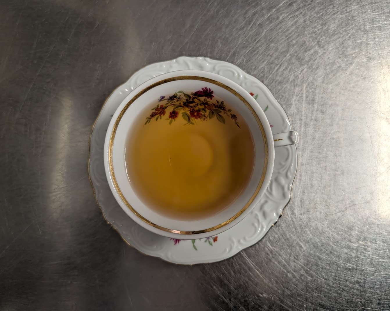 Perfect cup of green tea