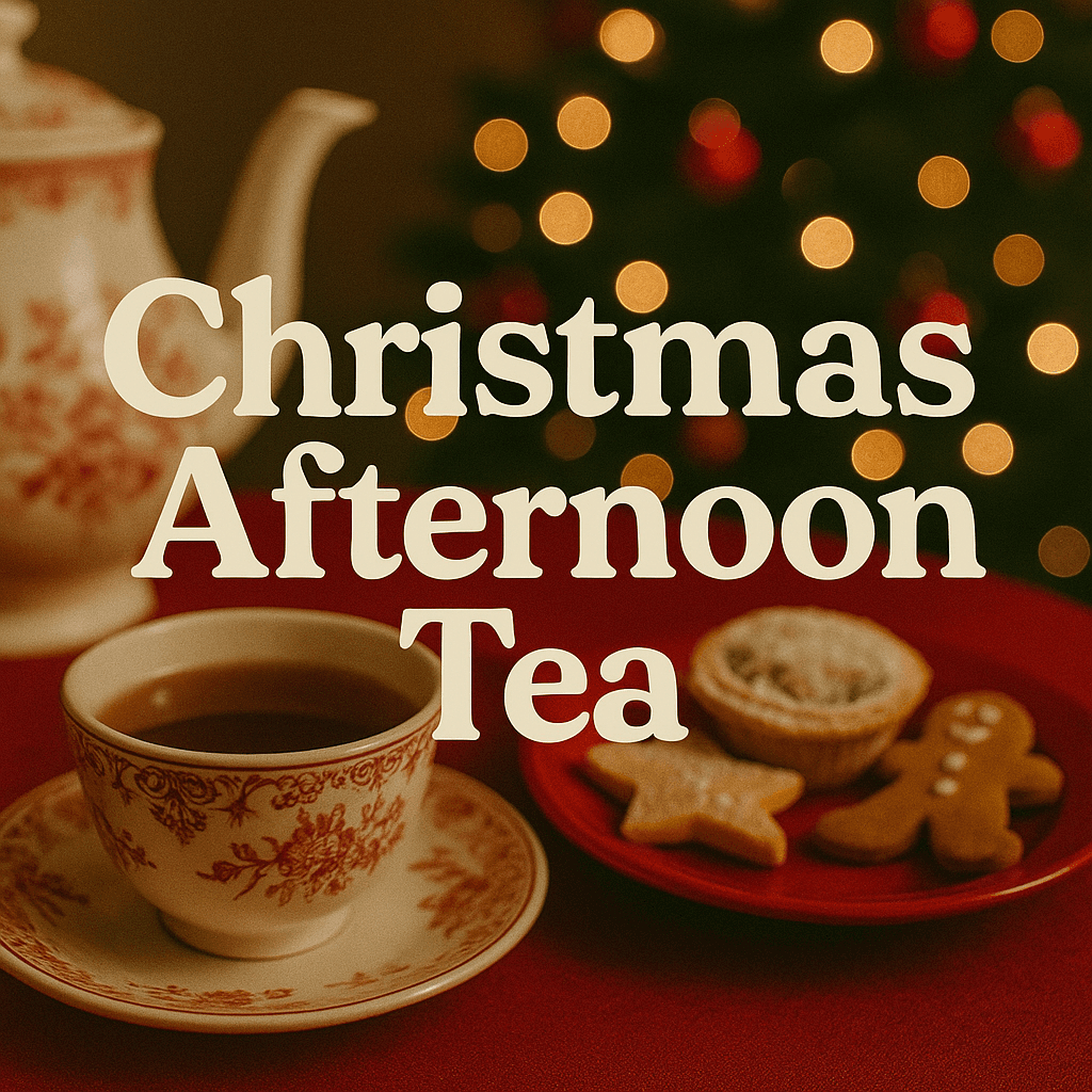 Christmas Afternoon Tea at The Tea Trolley in Delta, PA